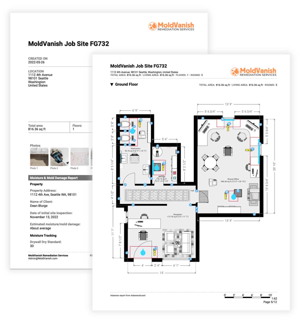 How to Compile Moisture Readings into a Drying Report (Free Download)